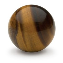 Tiger's Eye Gem Marble 